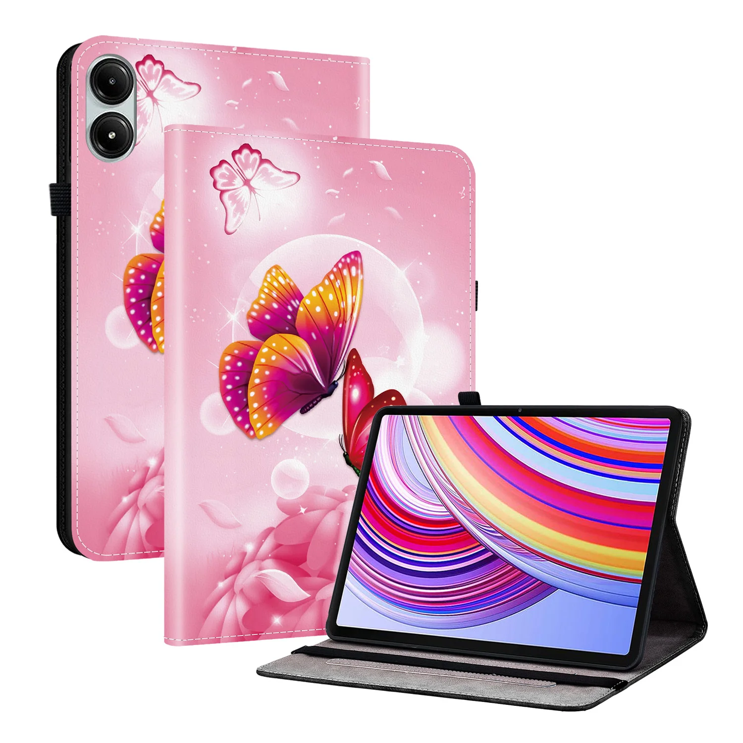 Luxury Painted Case Universal for Xiaomi Poco Pad 2024 TPU Back Adjustable Stand Cover For Redmi Pad Pro 12.1" With Card Slots
Luxury Painted Case Universal for Xiaomi Poco Pad 2024 TPU Back Adjustable Stand Cover For Redmi Pad Pro 12.1" With Card Slots