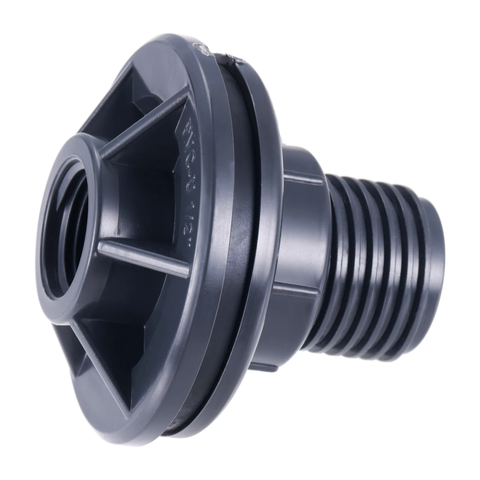 6Pcs Double Threaded Bulkhead Water Tank PVC Connector 3/4” Male 1/2” Female Fittings fit Rain Barrels Pools Spigot Aquariums
6Pcs Double Threaded Bulkhead Water Tank PVC Connector 3/4” Male 1/2” Female Fittings fit Rain Barrels Pools Spigot Aquariums