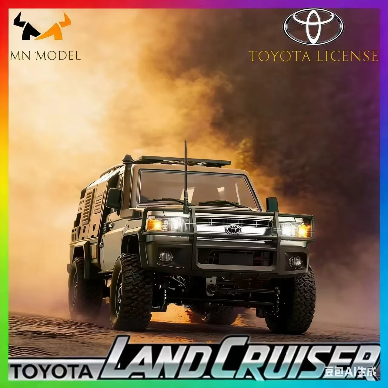 New Mn82s RC Car Toyota Manniu four-wheel Drive Retro Remote Control Car 1:12 Land Patrol Pickup Climbing model toy gift
New Mn82s RC Car Toyota Manniu four-wheel Drive Retro Remote Control Car 1:12 Land Patrol Pickup Climbing model toy gift