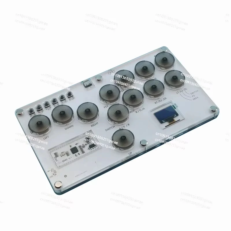 SKY2040-A01 hot-swappable fighting keyboard with screen is suitable for Street Fighter 6 game
SKY2040-A01 hot-swappable fighting keyboard with screen is suitable for Street Fighter 6 game