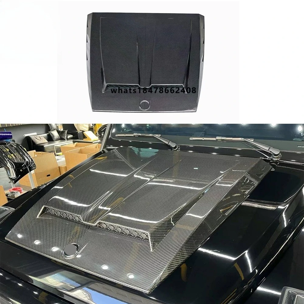 New Carbon Fiber Hood for Benz G Class W465/W464/W463A (G500/G63/G350D)-High Quality Dry Carbon Fiber Bonnet
New Carbon Fiber Hood for Benz G Class W465/W464/W463A (G500/G63/G350D)-High Quality Dry Carbon Fiber Bonnet