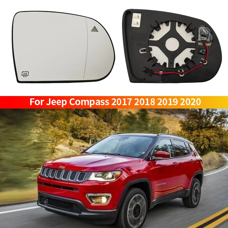 For Jeep Compass 2017 2018 2019 2020 Car Reflectors Side Mirror Glass Rear View Rearview Exterior Wide Angle Blind Spot
For Jeep Compass 2017 2018 2019 2020 Car Reflectors Side Mirror Glass Rear View Rearview Exterior Wide Angle Blind Spot