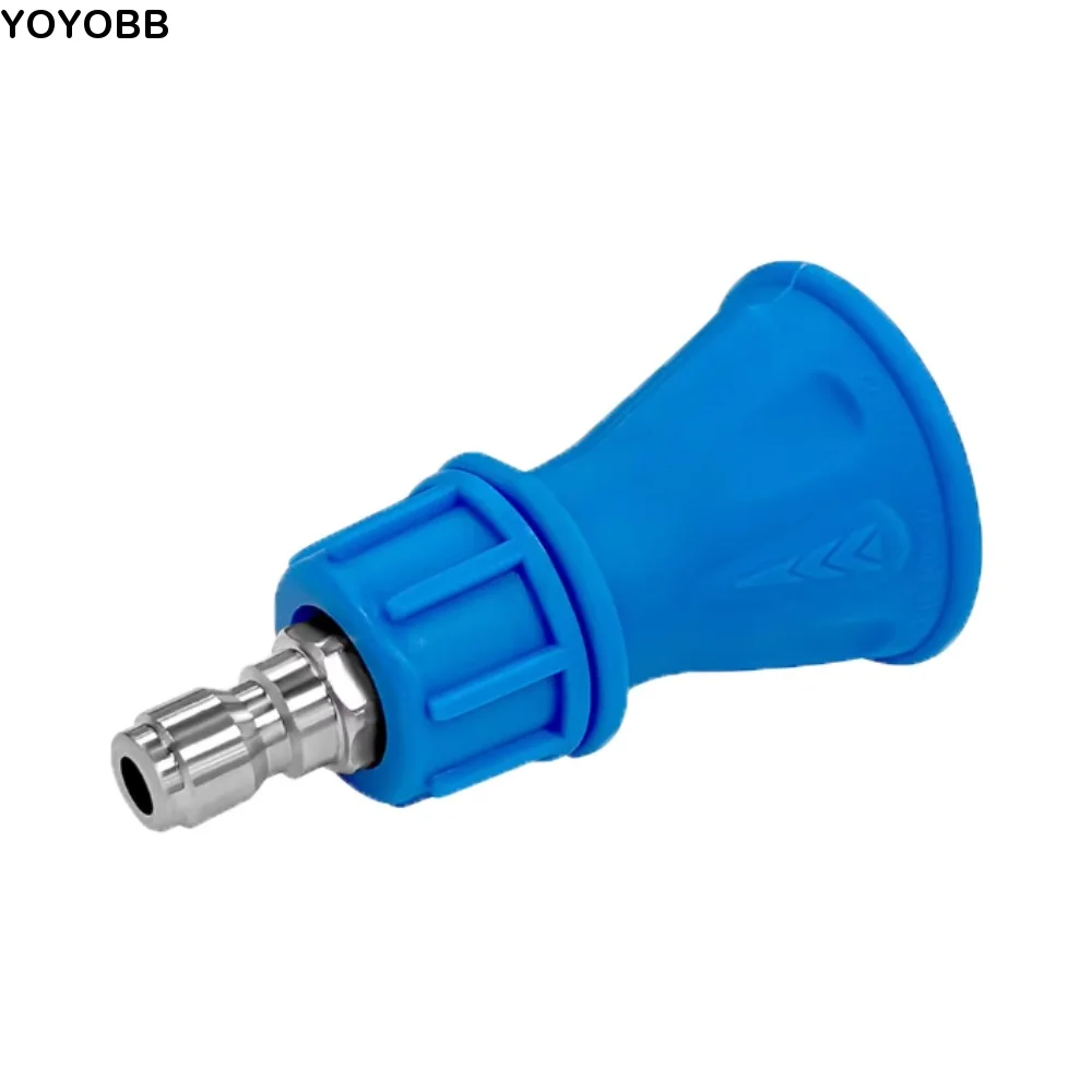 Stainless Steel Pressure Washer Nozzle Set 25 Degree Spray Tip Rubber Cover Stainless Steel Nozzle Heavy-Duty 1/4inch
Stainless Steel Pressure Washer Nozzle Set 25 Degree Spray Tip Rubber Cover Stainless Steel Nozzle Heavy-Duty 1/4inch