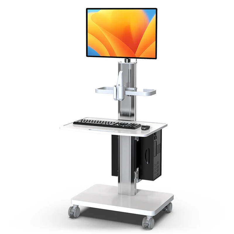 Hospital Medical Trolley Nurse Mobile Have Computer Laptop Medical Workstation Dental Cart OEM Packing Furniture Type
Hospital Medical Trolley Nurse Mobile Have Computer Laptop Medical Workstation Dental Cart OEM Packing Furniture Type