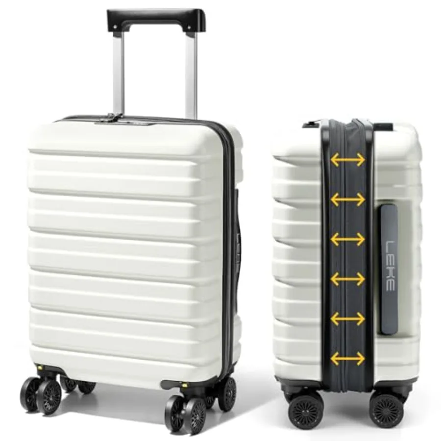 Expandable Carry On Luggage Airline Approved, Hard Shell Suitcase with TSA Lock, Lightweight Spner Wheels for Travel Weekend Tr
Expandable Carry On Luggage Airline Approved, Hard Shell Suitcase with TSA Lock, Lightweight Spner Wheels for Travel Weekend Tr