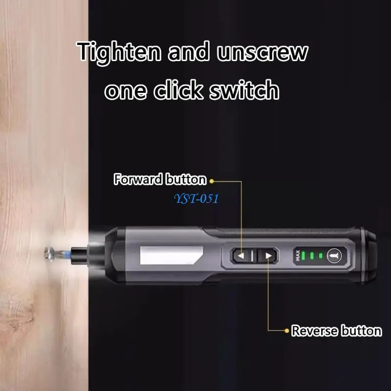 E15A Multi Functional 2000mAh Cordless Screwdriver with LED Lighting for Dark Areas
E15A Multi Functional 2000mAh Cordless Screwdriver with LED Lighting for Dark Areas