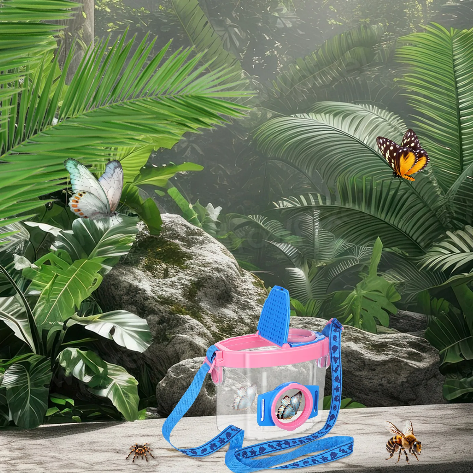 Набор для наблюдения за насекомыми: коробка для детей, инструмент для исследований на природе, увеличительное стекло, контейнер для разведения, ножницы, пинцет, научный набор
Набор для наблюдения за насекомыми: коробка для детей, инструмент для исследований на природе, увеличительное стекло, контейнер для разведения, ножницы, пинцет, научный набор