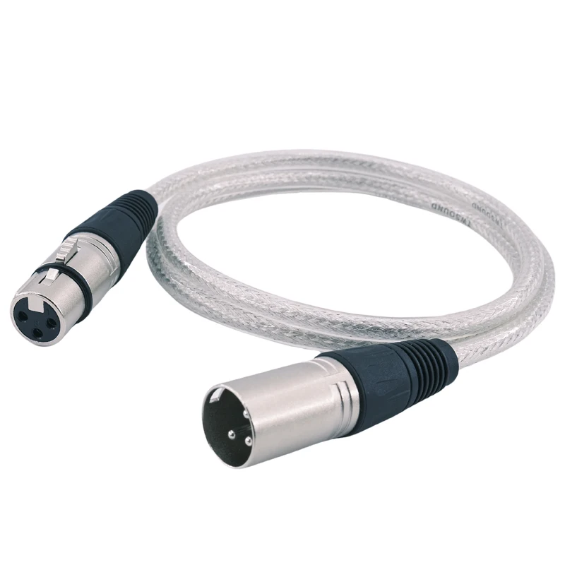 XLR Hifi Xlr Cable Male To Female Audio Cable High OFC Performance 3 Pin XLR Connectors Microphone XLR Cables Audio Cable
XLR Hifi Xlr Cable Male To Female Audio Cable High OFC Performance 3 Pin XLR Connectors Microphone XLR Cables Audio Cable