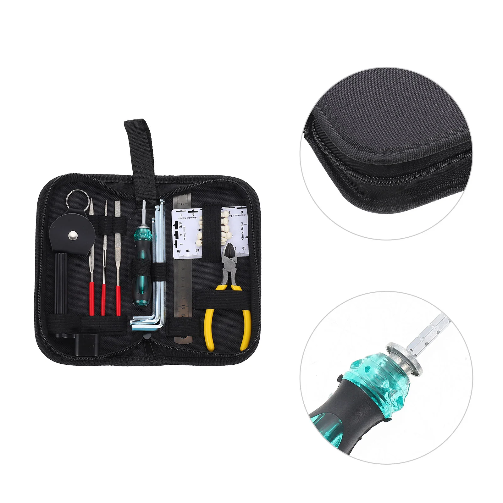 Guitar Repairing Tool Kit Professional Maintenance Cleaning Supplies Stainless Steel Plastic Portable Storage Outdoor
Guitar Repairing Tool Kit Professional Maintenance Cleaning Supplies Stainless Steel Plastic Portable Storage Outdoor