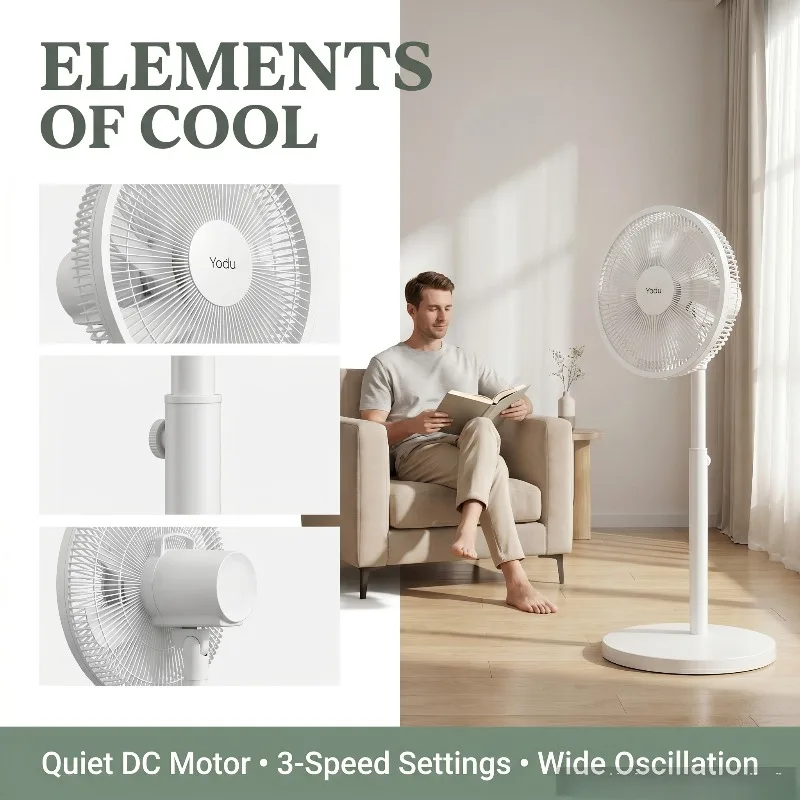 Electric Fan Energy-saving Household Use Strong Wind Suitable Dormitory Seven-blade Design Dual-purpose Use Portable Fan
Electric Fan Energy-saving Household Use Strong Wind Suitable Dormitory Seven-blade Design Dual-purpose Use Portable Fan