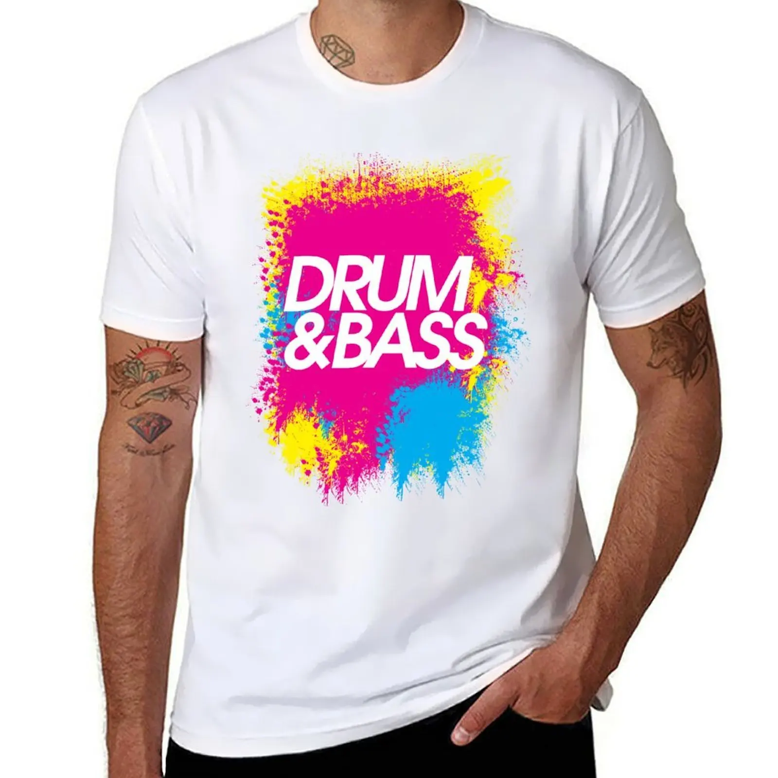 Drum & Bass (splash) T-Shirt t shirts cotton 100% anime t shirts for man T-Shirt
Drum & Bass (splash) T-Shirt t shirts cotton 100% anime t shirts for man T-Shirt