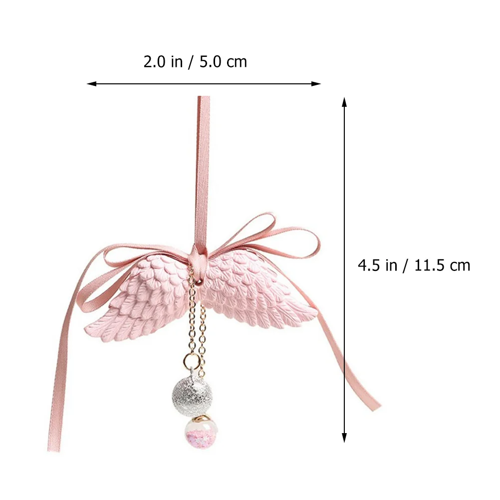 Fashionable Car Rearview Mirror Hanging Fragrance Diffuser Vanilla Scent Universal Car Interior Decoration Accessory Wing Design
Fashionable Car Rearview Mirror Hanging Fragrance Diffuser Vanilla Scent Universal Car Interior Decoration Accessory Wing Design