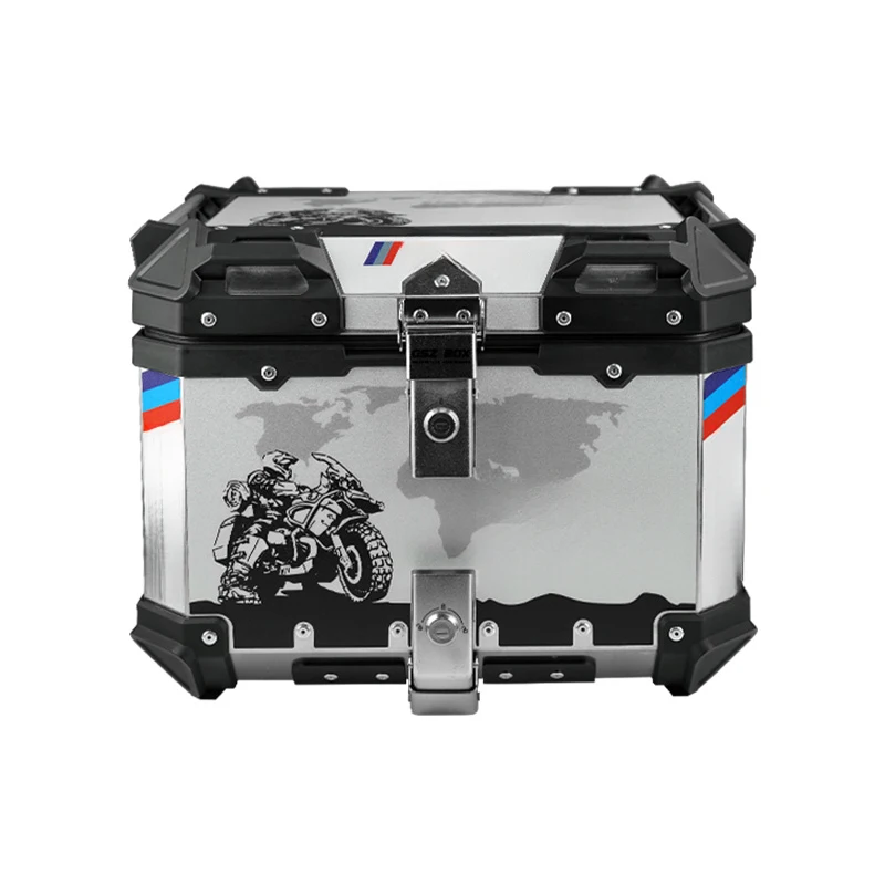 High Quality Waterproof Aluminum Alloy Motorcycle Tail 45L & 55L Capacity Top Box With Stylish Design White Dec Hot Selling
High Quality Waterproof Aluminum Alloy Motorcycle Tail 45L & 55L Capacity Top Box With Stylish Design White Dec Hot Selling