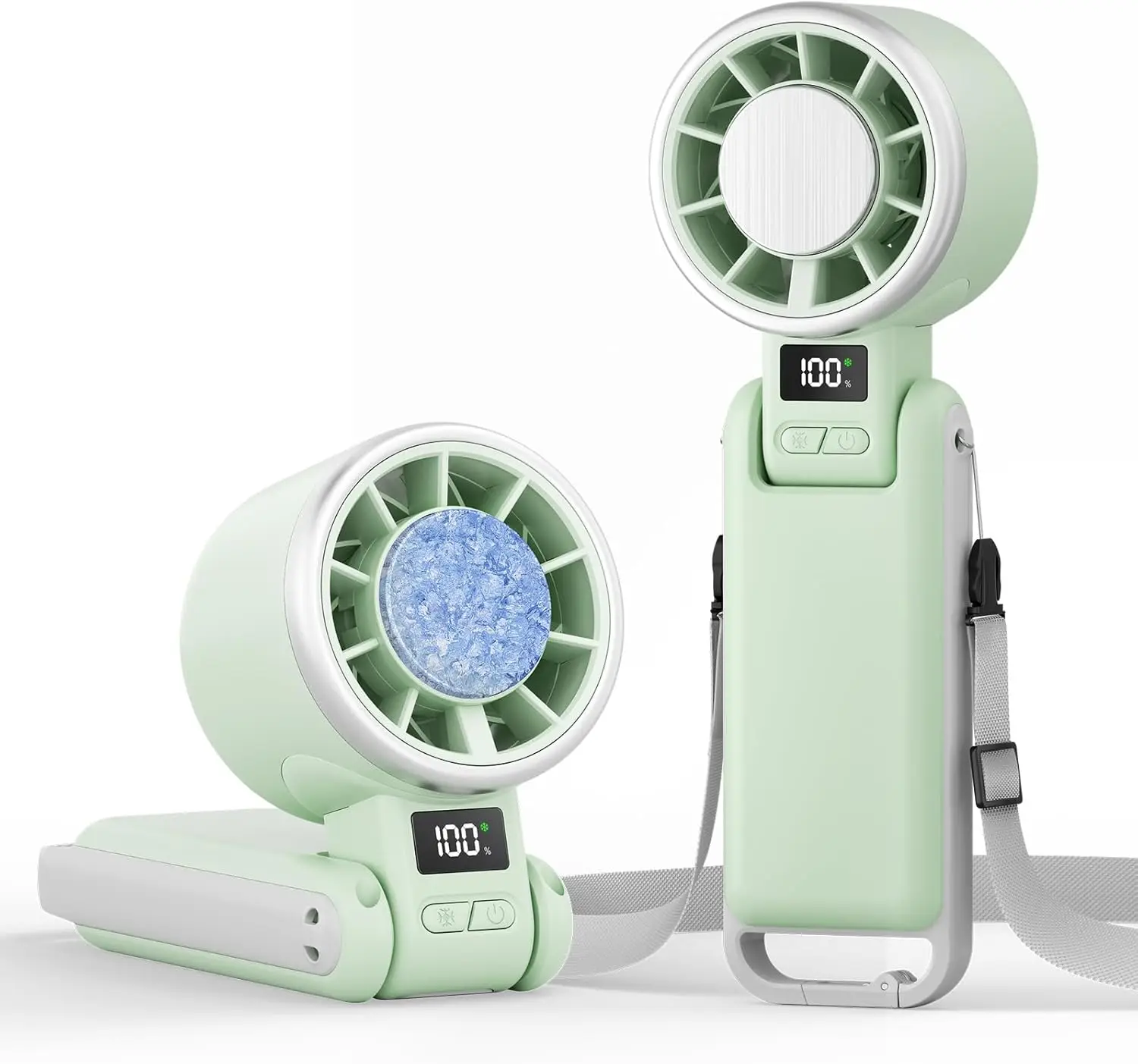 Portable Turbo Fan with Ice Cooling, 5 Speed Rechargeable Foldable Neck Desk Fan for Outdoor Travel Camping
Portable Turbo Fan with Ice Cooling, 5 Speed Rechargeable Foldable Neck Desk Fan for Outdoor Travel Camping