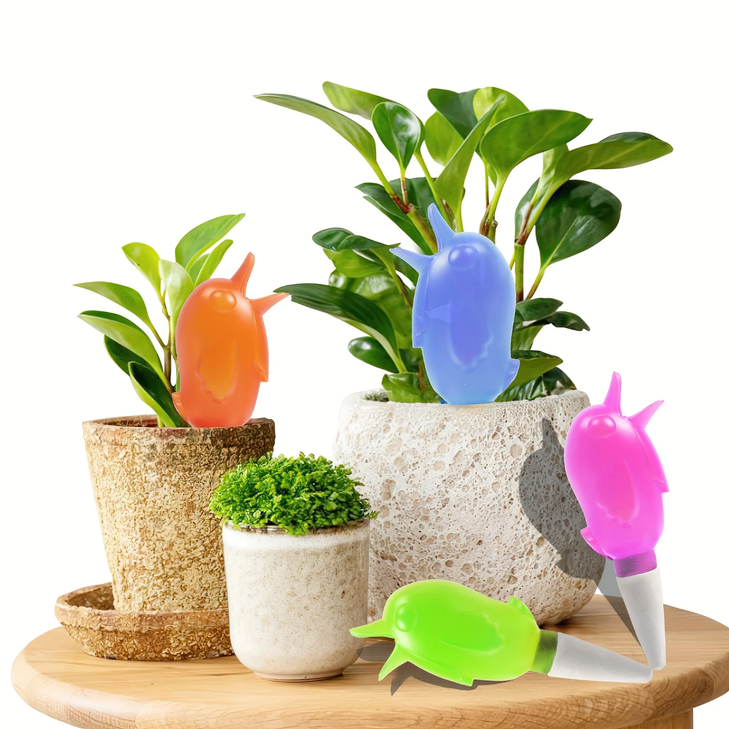 Self Watering Spikes, Automatic Water Dripper For Plants, Bird Shape Automatic Irrigation Spikes, Watering Stakes Plant Watering
Self Watering Spikes, Automatic Water Dripper For Plants, Bird Shape Automatic Irrigation Spikes, Watering Stakes Plant Watering