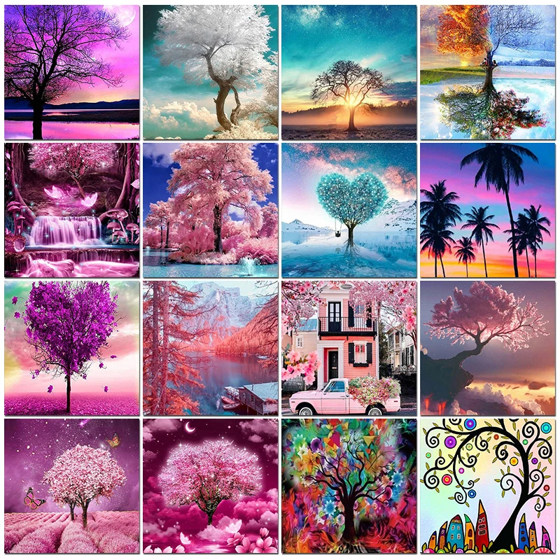 Chenistory 5D Diamond Painting Scenery Tree Diamond Mosaic Kit Diamond Embroidery Full Square/Round DIY Home Decor Pictures
Chenistory 5D Diamond Painting Scenery Tree Diamond Mosaic Kit Diamond Embroidery Full Square/Round DIY Home Decor Pictures