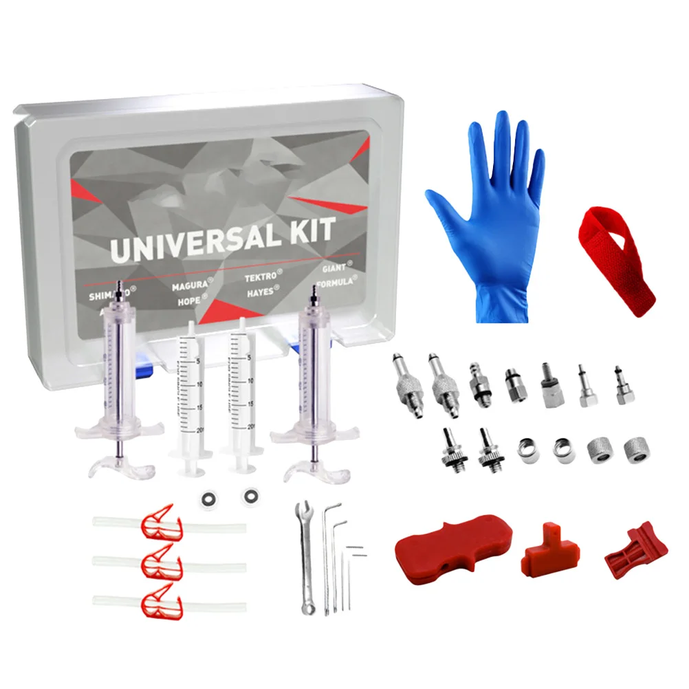 1 set Brake Oil Kit Bike Repair Tool Various Colors Oiling Set Bleeding Accessories for AVID Formula H
1 set Brake Oil Kit Bike Repair Tool Various Colors Oiling Set Bleeding Accessories for AVID Formula H