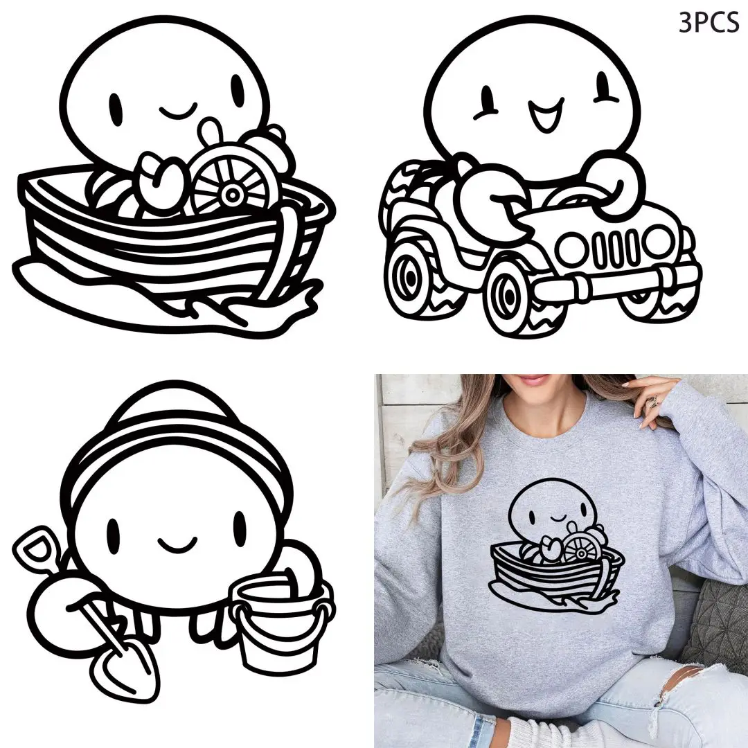 3PCS/6PCS Sea Animals Patch Heat Transfer DIY Stickers Shirt Clothes Patch Girls Backpack Pillow Washable Heat Transfer Printing
3PCS/6PCS Sea Animals Patch Heat Transfer DIY Stickers Shirt Clothes Patch Girls Backpack Pillow Washable Heat Transfer Printing