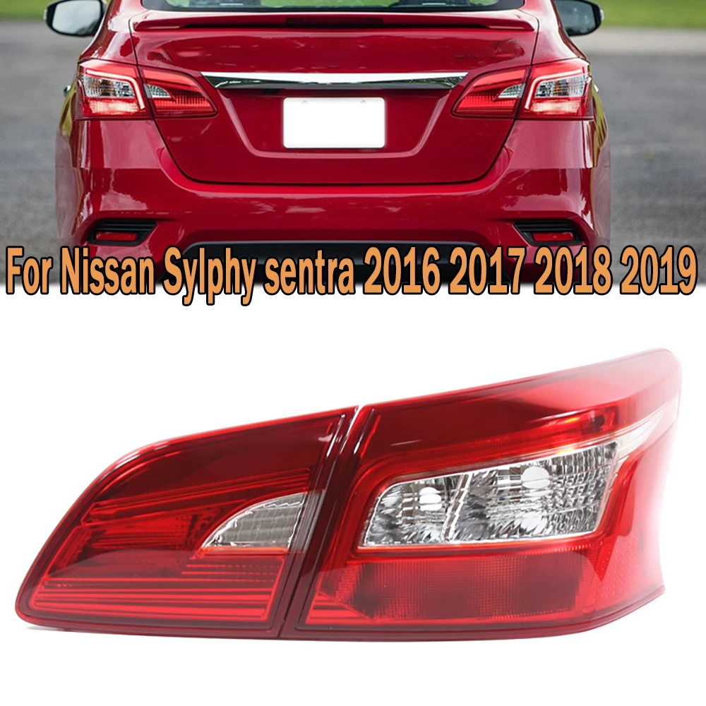Tail Lamp Assembly Brake Driving Light Turn Signal Lamp Fog Lamp Car Accesorios For Nissan Sylphy sentra 2016 2017 2018 2019
Tail Lamp Assembly Brake Driving Light Turn Signal Lamp Fog Lamp Car Accesorios For Nissan Sylphy sentra 2016 2017 2018 2019