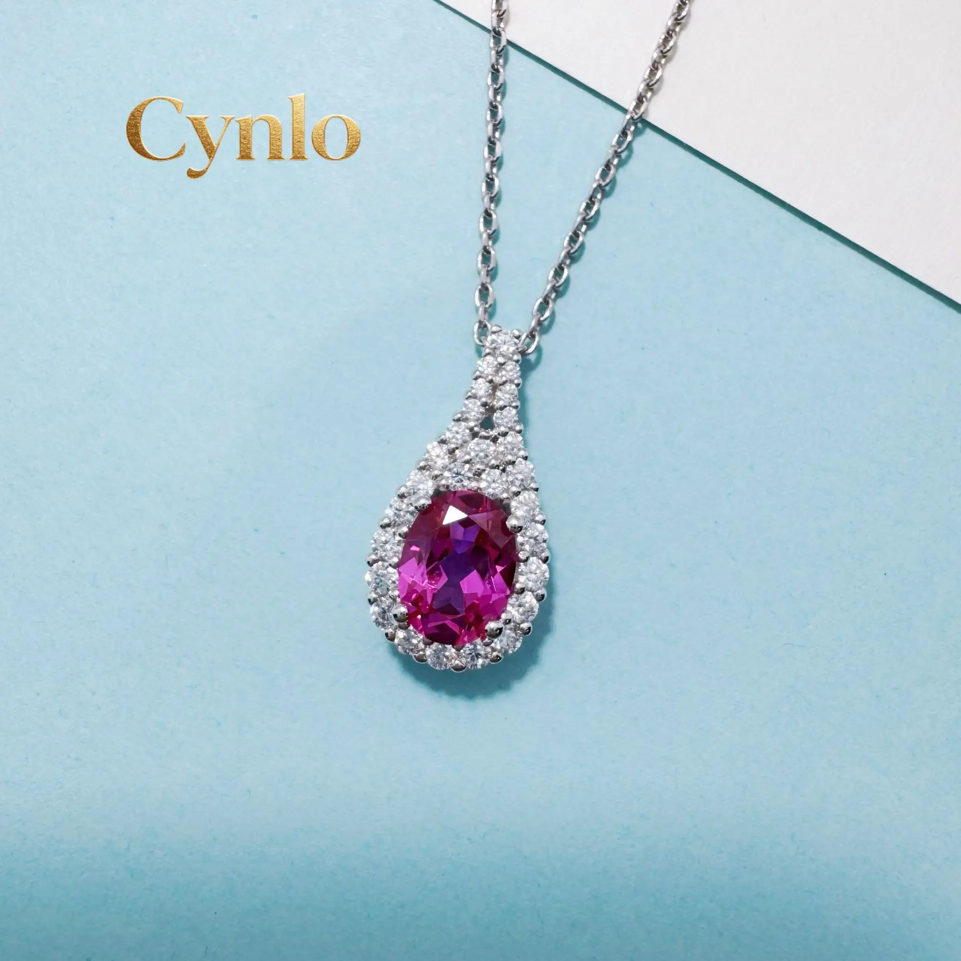 Cynlo Jewelry Luxury Solid Platinum PT950 Pink Sapa Egg Pendant 1.5 karat Diamond Necklace Clavicle Chain
Cynlo Jewelry Luxury Solid Platinum PT950 Pink Sapa Egg Pendant 1.5 karat Diamond Necklace Clavicle Chain