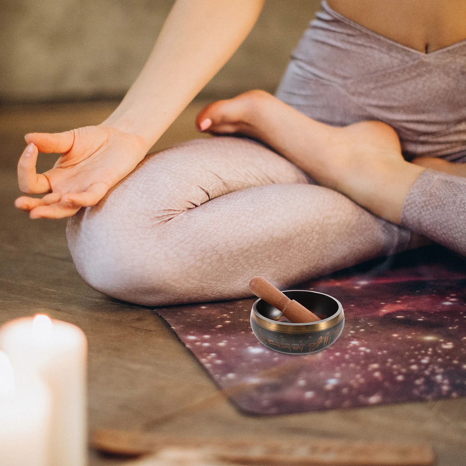 1 Set 11.5Cm Buddhist Singing Bowl Copper Meditation Sound Healing Instrument Handcrafted Yoga Music Bowl For Relaxation
1 Set 11.5Cm Buddhist Singing Bowl Copper Meditation Sound Healing Instrument Handcrafted Yoga Music Bowl For Relaxation