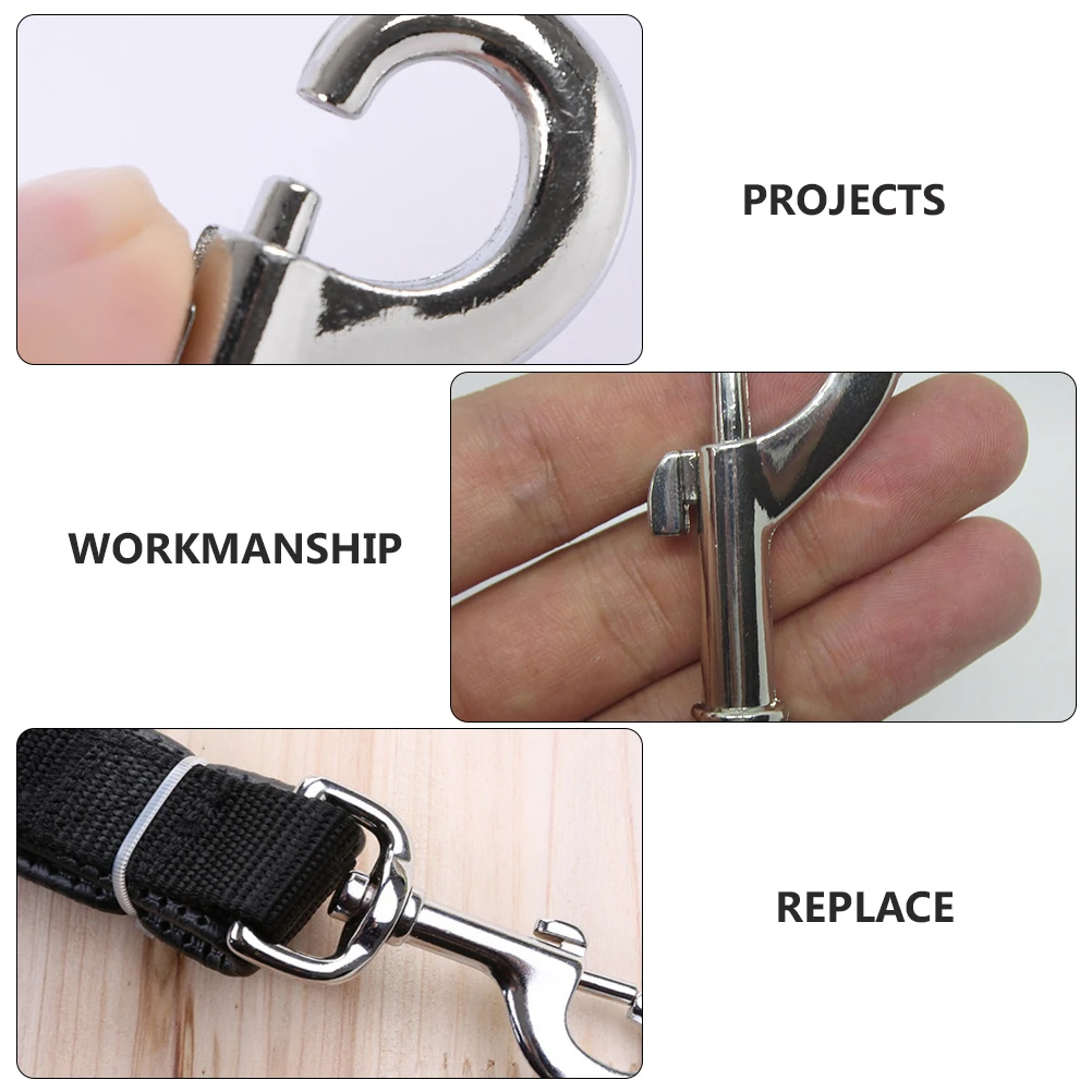 10pcs Pet Snap Clip Metal Clasp For Dog Leash Keychain Diy Zinc Alloy Buckle Replacement Swivel Hook Durable Hardware Accessory
10pcs Pet Snap Clip Metal Clasp For Dog Leash Keychain Diy Zinc Alloy Buckle Replacement Swivel Hook Durable Hardware Accessory