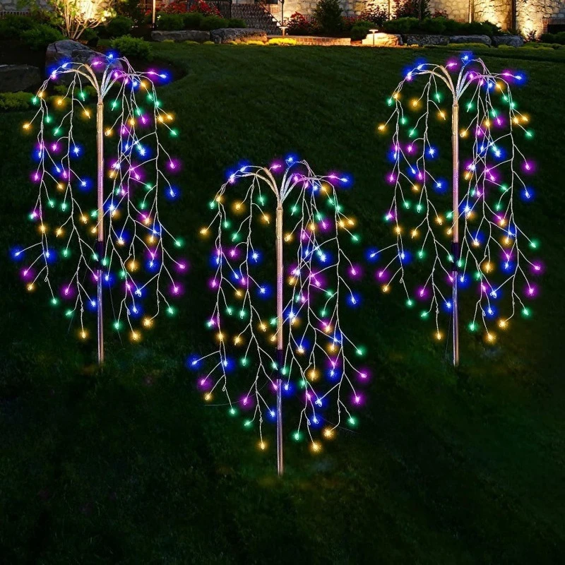 Solar Firework Copper Wire Fairy Lights, Waterproof LED String Lawn Lamp for Outdoor Villa Garden Path Party Decoration
Solar Firework Copper Wire Fairy Lights, Waterproof LED String Lawn Lamp for Outdoor Villa Garden Path Party Decoration
