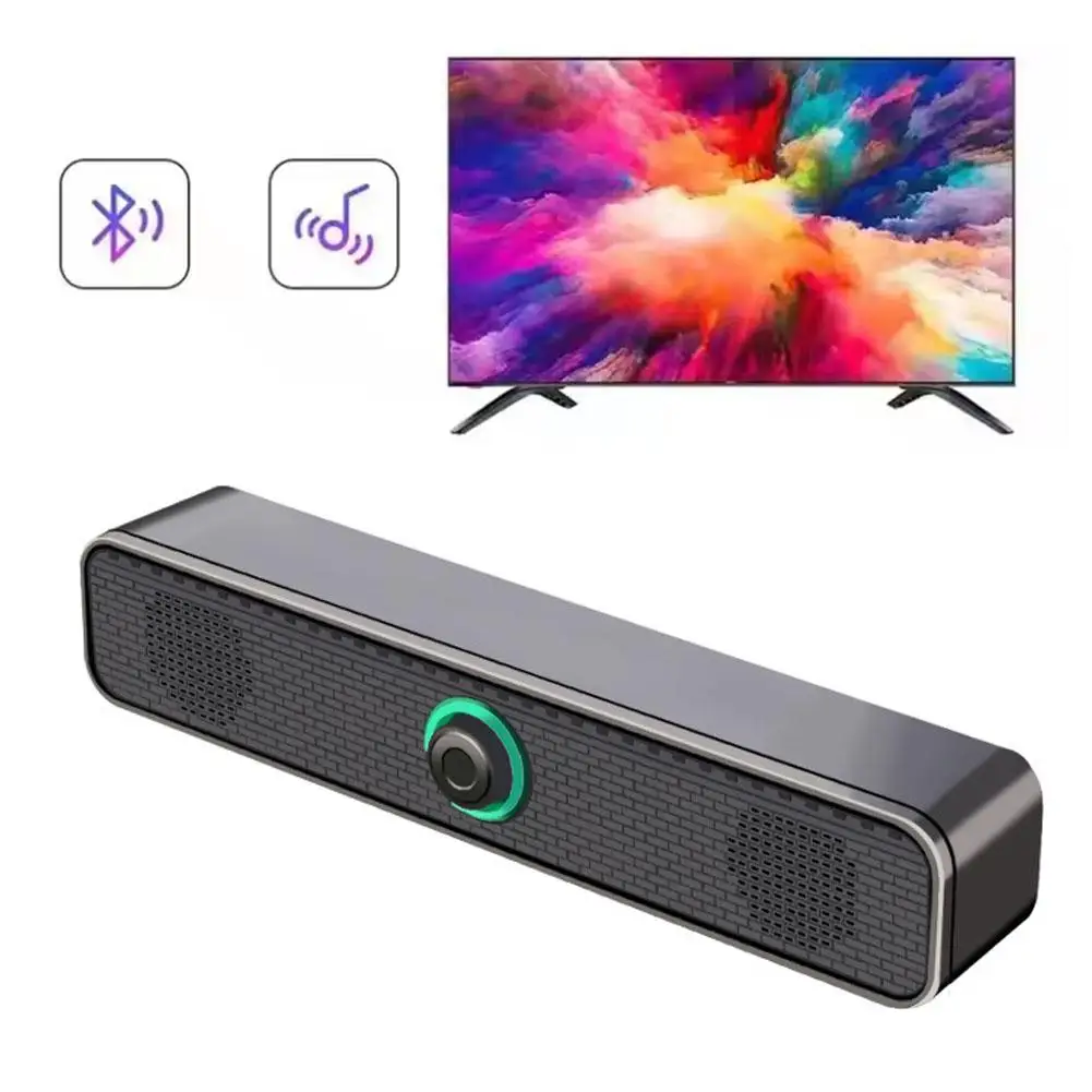 Bluetooth 4D Surround Speaker Home Theater Sound System Computer Soundbar TV Subwoofer Wired Stereo Strong Bass for Home Pa S3Q6
Bluetooth 4D Surround Speaker Home Theater Sound System Computer Soundbar TV Subwoofer Wired Stereo Strong Bass for Home Pa S3Q6