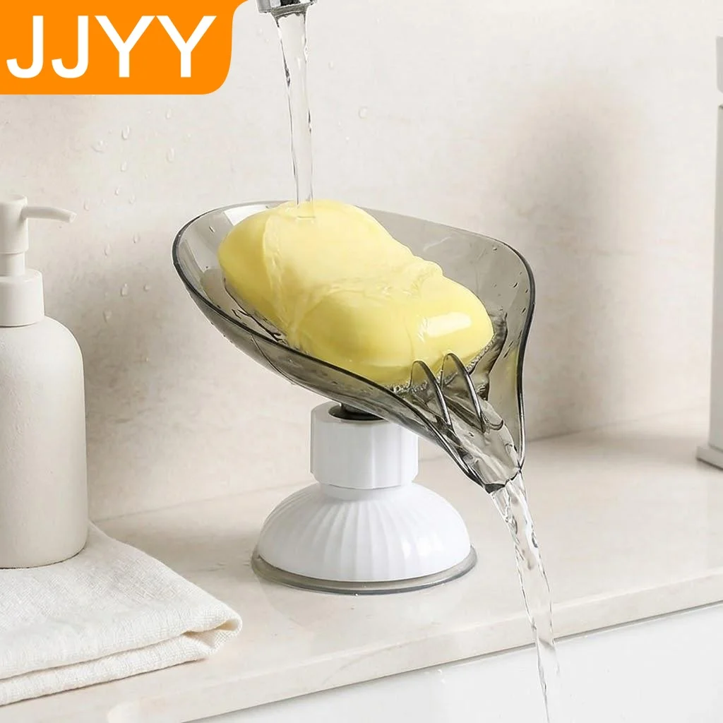 Bathroom Soap Dish Holder Leaf Shaped with Sponge Drain Shower Storage Rack Home Organization
Bathroom Soap Dish Holder Leaf Shaped with Sponge Drain Shower Storage Rack Home Organization
