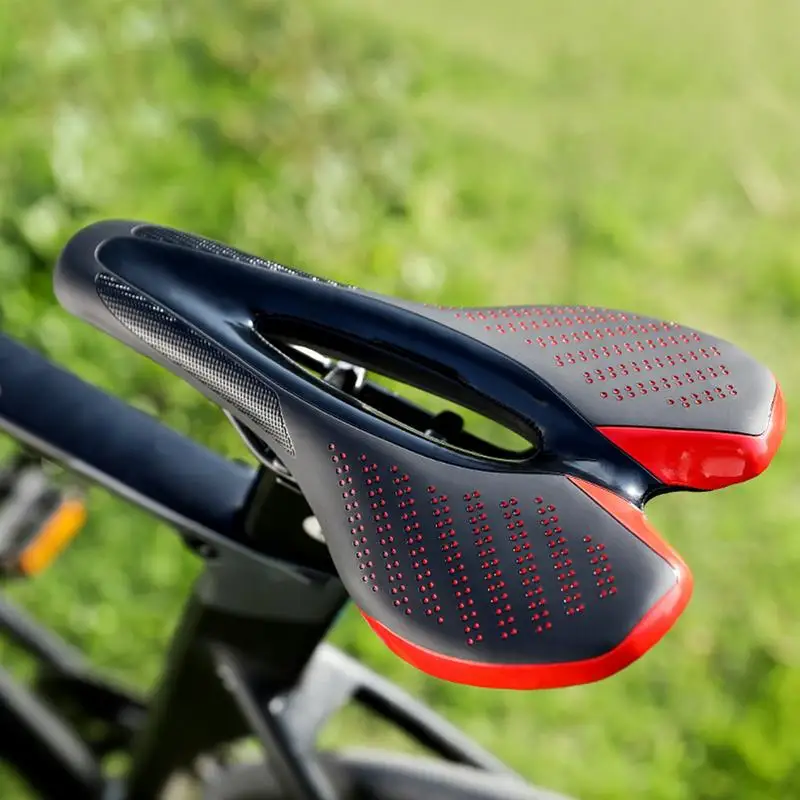 Exercise Bike Seat Cushion Waterproof Bicycle Saddle Covers Riding Equipment Anti-Slip Hollow Hole Bike Seat Replacement Road
Exercise Bike Seat Cushion Waterproof Bicycle Saddle Covers Riding Equipment Anti-Slip Hollow Hole Bike Seat Replacement Road