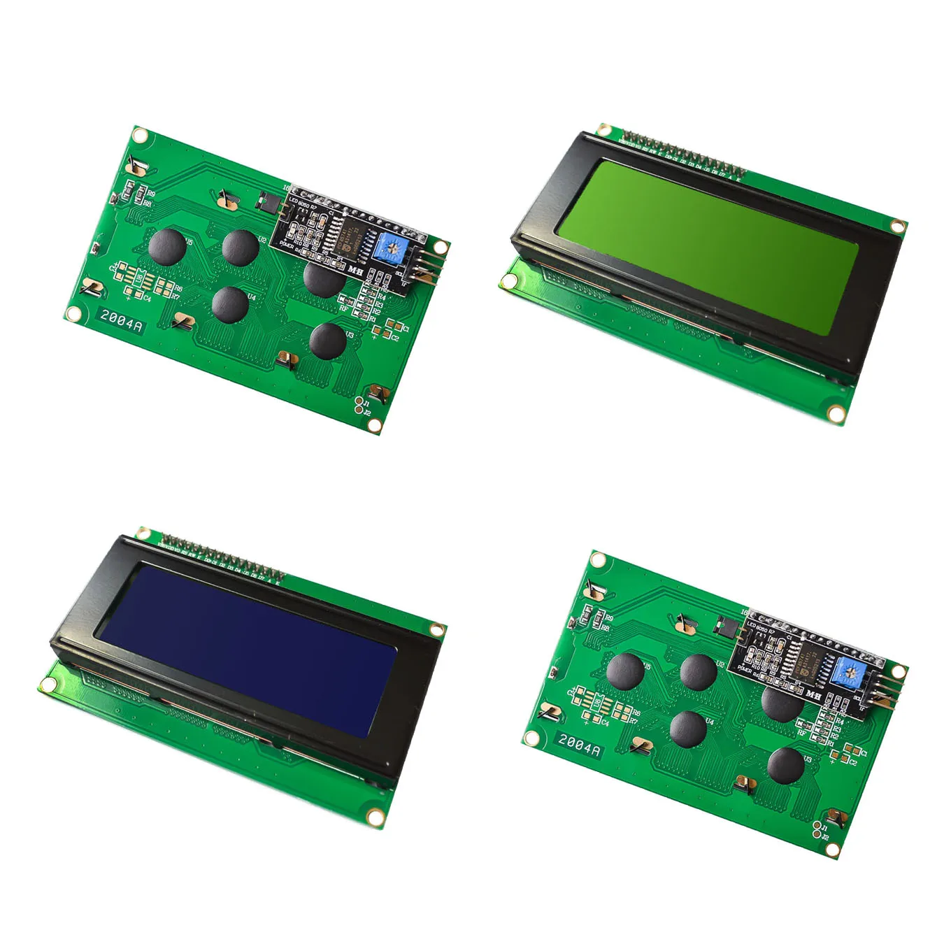 LCD2004+I2C 2004 20x4 2004A blue screen HD44780 for arduino Character LCD /w IIC/I2C Serial Interface Adapter Module
LCD2004+I2C 2004 20x4 2004A blue screen HD44780 for arduino Character LCD /w IIC/I2C Serial Interface Adapter Module