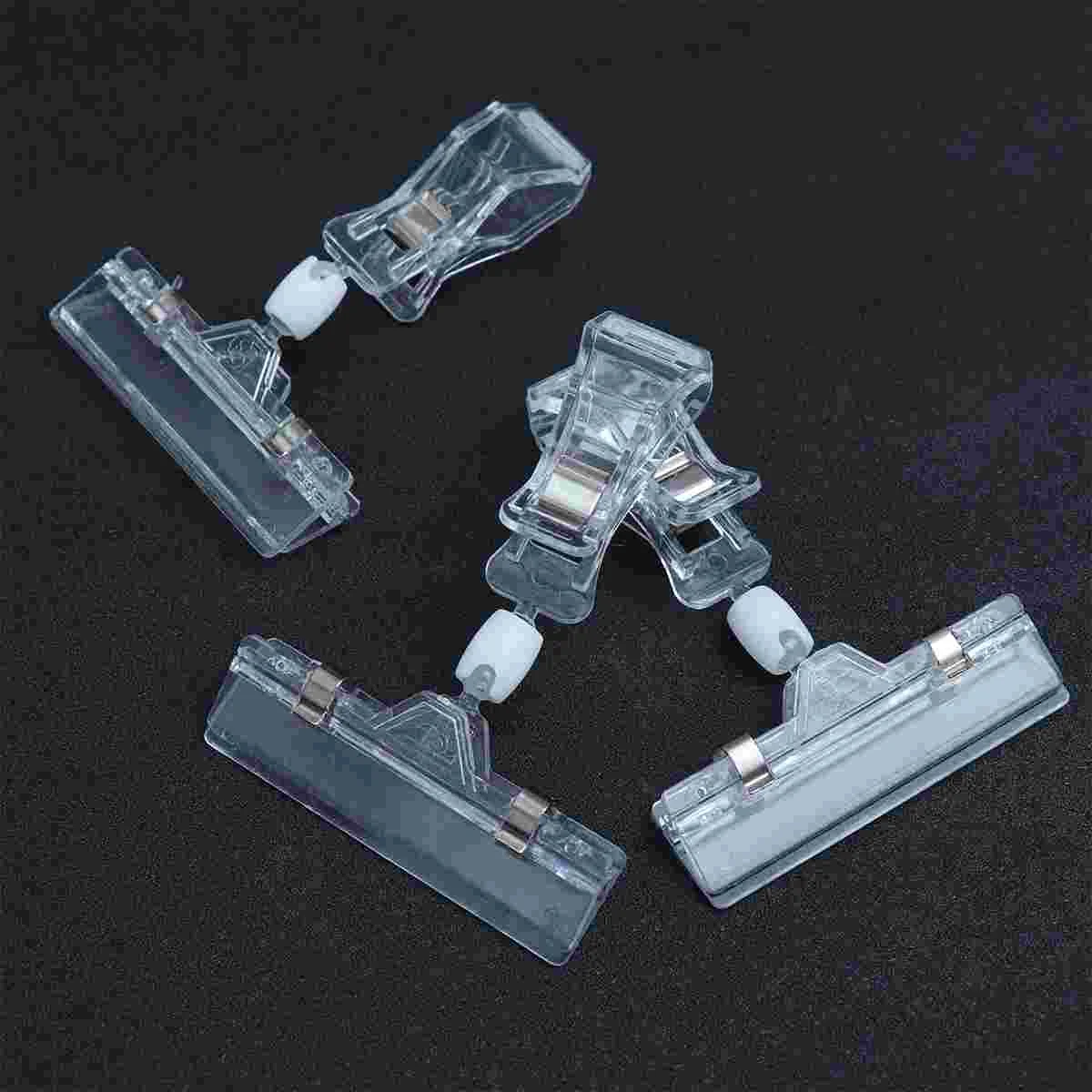 10PCS Plastic Transparent Label Clips Price Tag Clamp Note Fixator for Home Shooping Mall Market note holder
10PCS Plastic Transparent Label Clips Price Tag Clamp Note Fixator for Home Shooping Mall Market note holder