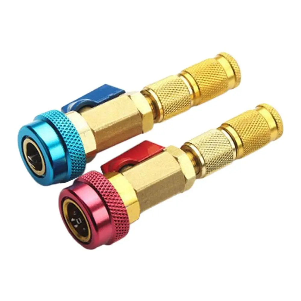 R134a Car Air Conditioner Valve Core Tool Quick Replacement Red Blue Car Air Conditioner Repair Tool Low Pressure High Pressure
R134a Car Air Conditioner Valve Core Tool Quick Replacement Red Blue Car Air Conditioner Repair Tool Low Pressure High Pressure