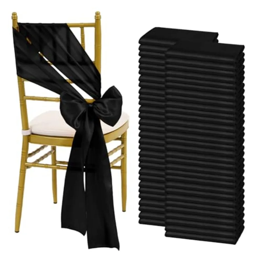 fani 7x108 Inch Satin Chair Sashes Bows Universal Chair Cover Wedding Birthday Party Celebration Hotel Event Decorations Univer
fani 7x108 Inch Satin Chair Sashes Bows Universal Chair Cover Wedding Birthday Party Celebration Hotel Event Decorations Univer