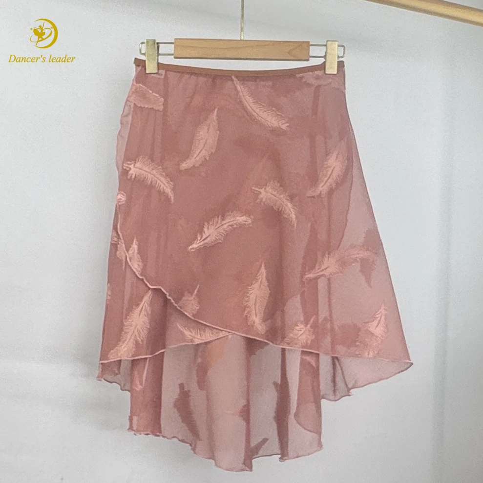 Ballet Feather Skirt One-Piece Lace Up Dance Skirt Gymnastics Practice Skirt Adult Women's Clothing Lyrical Skirt
Ballet Feather Skirt One-Piece Lace Up Dance Skirt Gymnastics Practice Skirt Adult Women's Clothing Lyrical Skirt