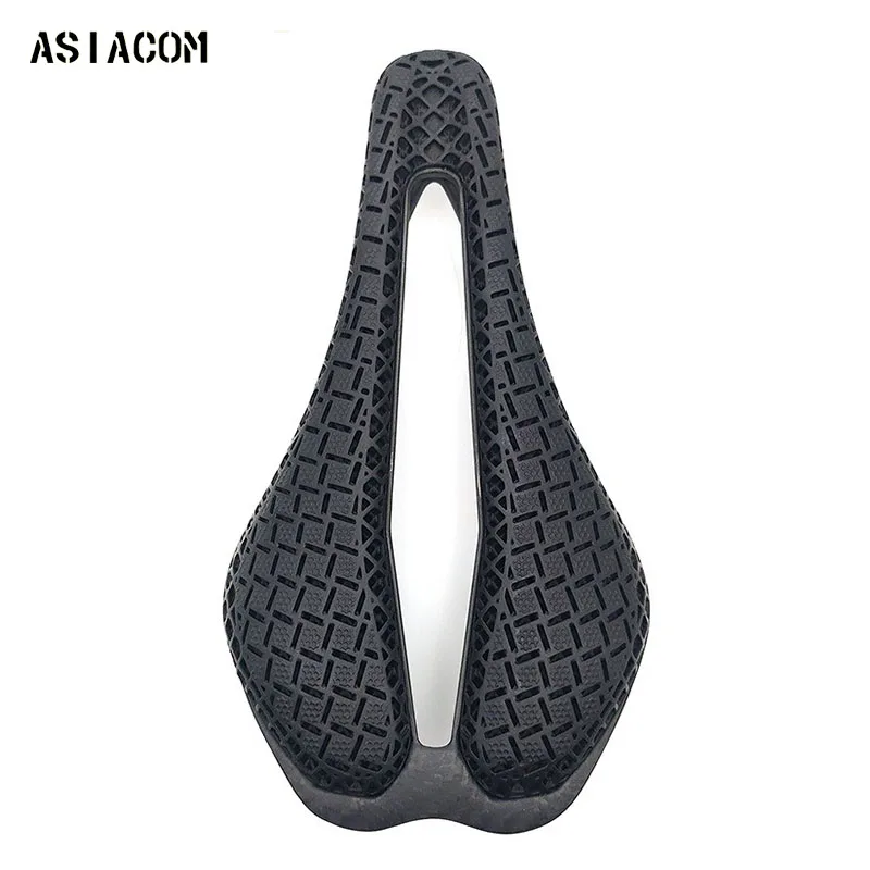 3D Printed Mesh Bicycle Saddle Carbon Fiber Base Shockproof Hollow Bike Seat Comfort Breathable Cushion for Road Mountain Bike
3D Printed Mesh Bicycle Saddle Carbon Fiber Base Shockproof Hollow Bike Seat Comfort Breathable Cushion for Road Mountain Bike