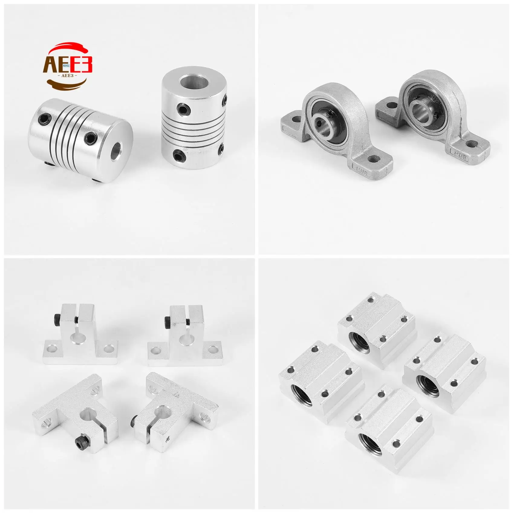 AEE3-15Pcs 400Mm Optical Axis Guide Bearing Housings Linear Rail Shaft Support Screws Set
AEE3-15Pcs 400Mm Optical Axis Guide Bearing Housings Linear Rail Shaft Support Screws Set