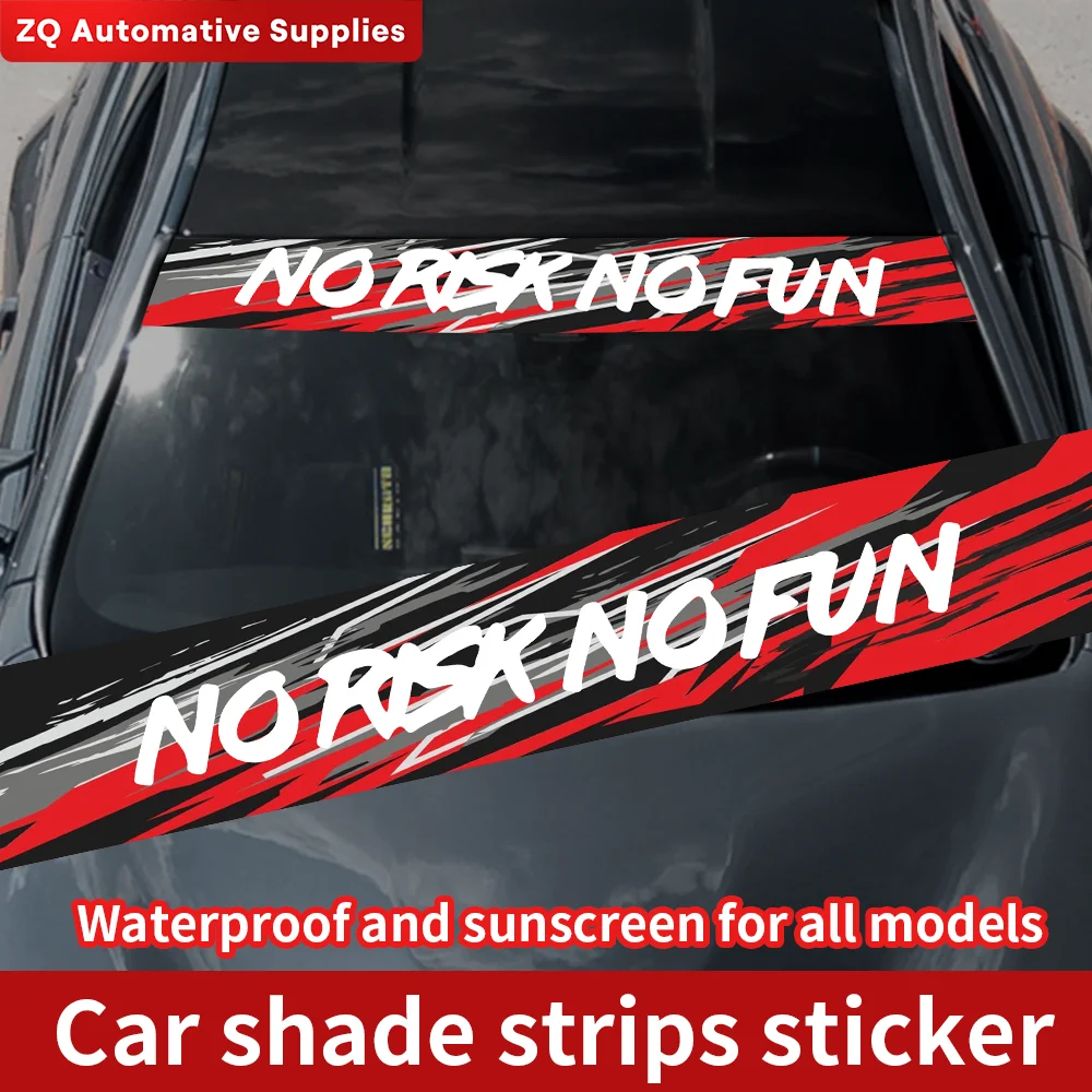 NO RISK NO FUN Sticker Car Windshield Decor Decal Vehicle Outdoor Self-Adhesive Vinyl Film Decoration Auto Tuning Accessories
NO RISK NO FUN Sticker Car Windshield Decor Decal Vehicle Outdoor Self-Adhesive Vinyl Film Decoration Auto Tuning Accessories