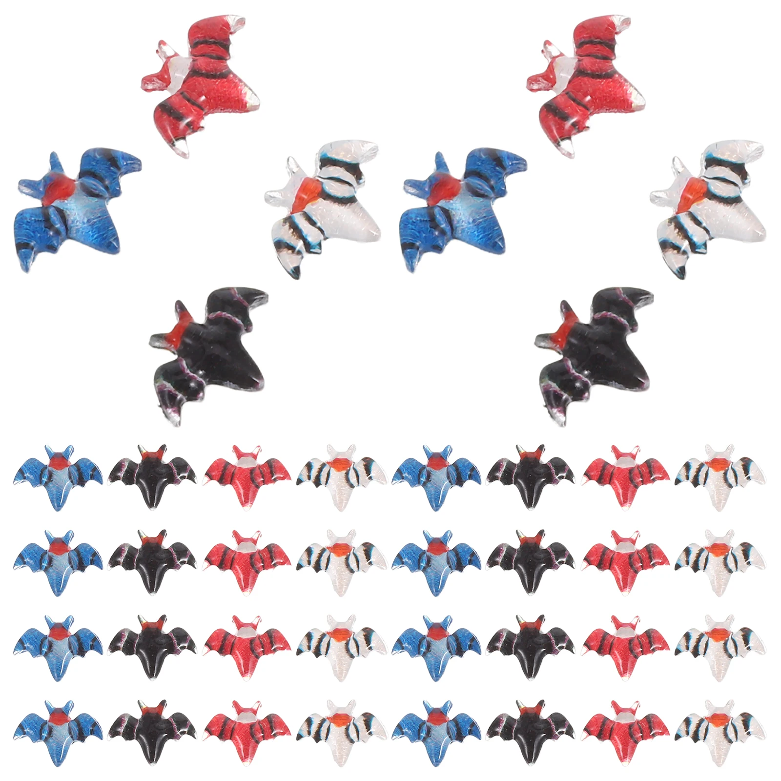 80 Pcs Halloween Decorations Bat Statue Resin Figurines Dollhouse Miniatures Accessories
80 Pcs Halloween Decorations Bat Statue Resin Figurines Dollhouse Miniatures Accessories
