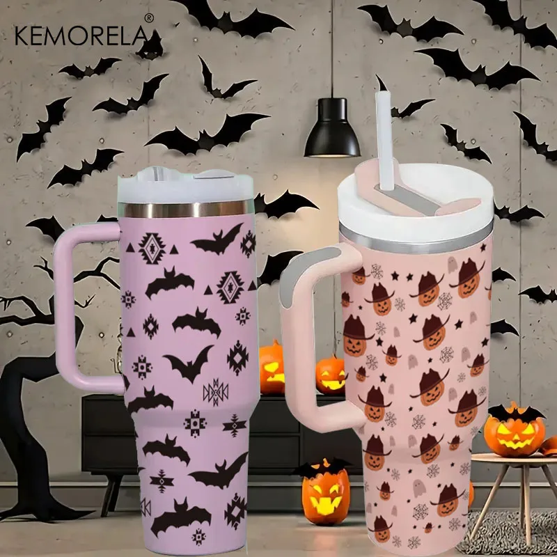 Halloween Print 40oz Stainless Steel Thermos Cup 1200ML with Lid Handle Straw Vacuum Insulated Water Bottle Travel Coffee Mug
Halloween Print 40oz Stainless Steel Thermos Cup 1200ML with Lid Handle Straw Vacuum Insulated Water Bottle Travel Coffee Mug