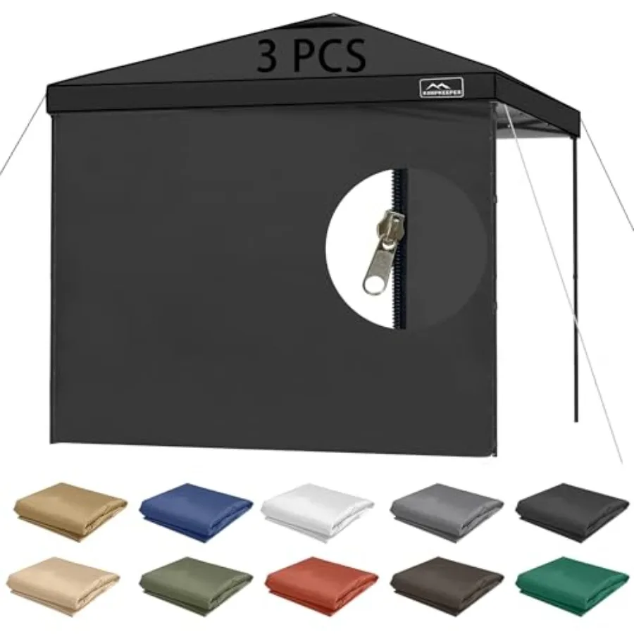 Instant 10X10 Canopy Sidewalls with Zipper for Pop Up Canopy Frame, 3Pack Sunwalls fit 10' Outdoor Canopies with Straight Leg
Instant 10X10 Canopy Sidewalls with Zipper for Pop Up Canopy Frame, 3Pack Sunwalls fit 10' Outdoor Canopies with Straight Leg
