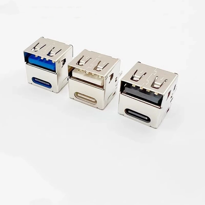 1PCS TYPE-C female seat 14PIN double-sided plug-in plus USB2.0 single-sided plug-in two-in-one Copper shell
1PCS TYPE-C female seat 14PIN double-sided plug-in plus USB2.0 single-sided plug-in two-in-one Copper shell