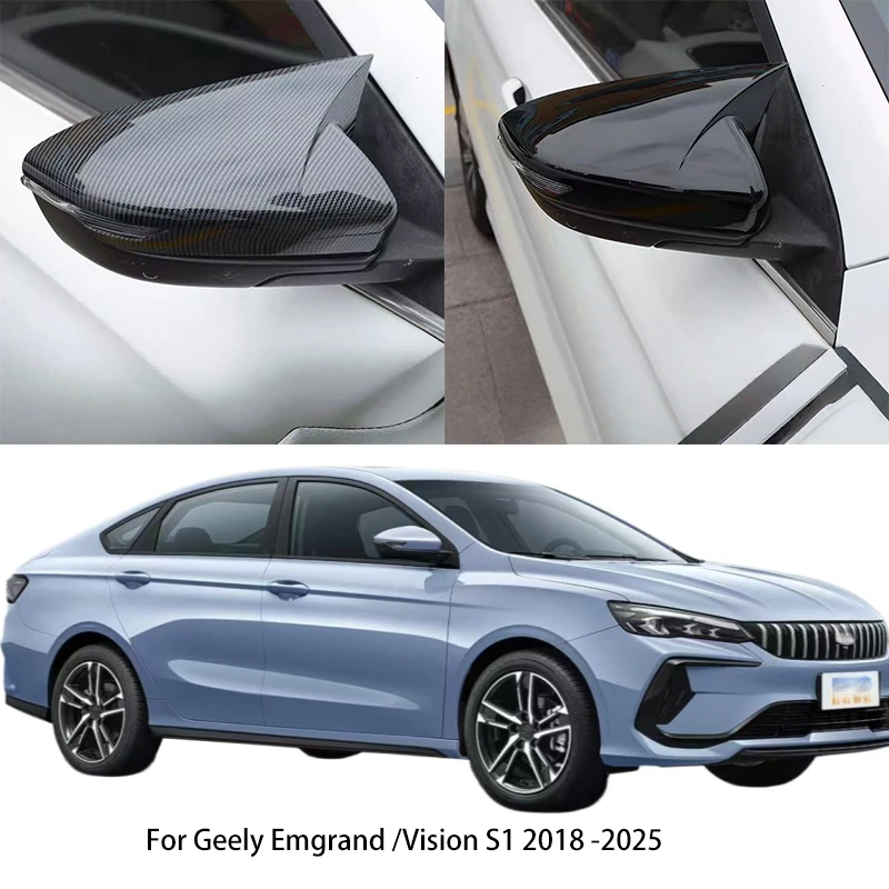 For Geely Emgrand /Vision S1 2018 -2025 Rearview Mirror Cover Add-on Sticker Protective Trim Caps Exterior Decor Modification
For Geely Emgrand /Vision S1 2018 -2025 Rearview Mirror Cover Add-on Sticker Protective Trim Caps Exterior Decor Modification