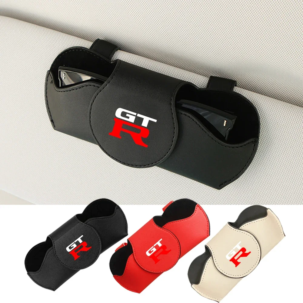 Car Glasses Case Sun Visor Multi-Function Glasses Holder Sunglasses Clip Card Ticket for Nissan GTR Skyline Kawasaki R32 R34
Car Glasses Case Sun Visor Multi-Function Glasses Holder Sunglasses Clip Card Ticket for Nissan GTR Skyline Kawasaki R32 R34