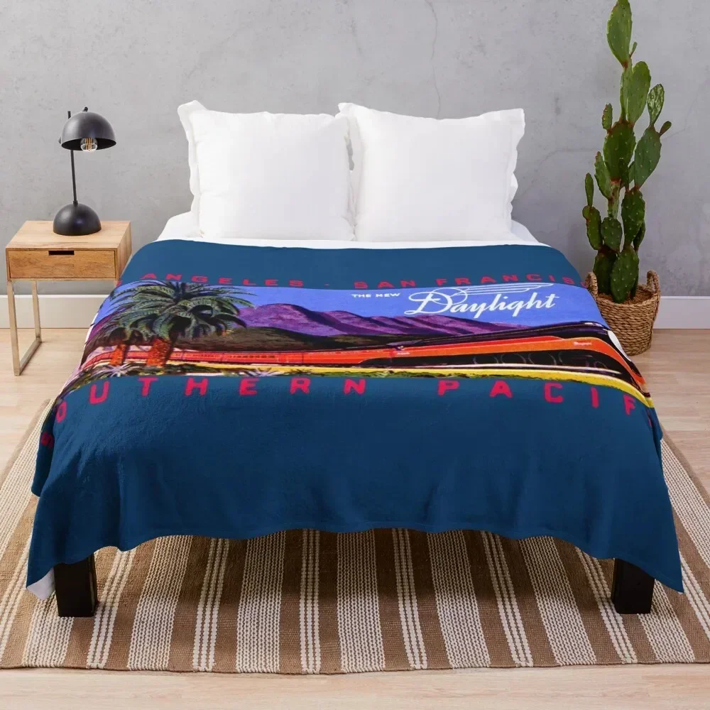 1930s Daylight Railroad Train Throw Blanket Spring Fall Cozy Throw Blanket for Couch
1930s Daylight Railroad Train Throw Blanket Spring Fall Cozy Throw Blanket for Couch