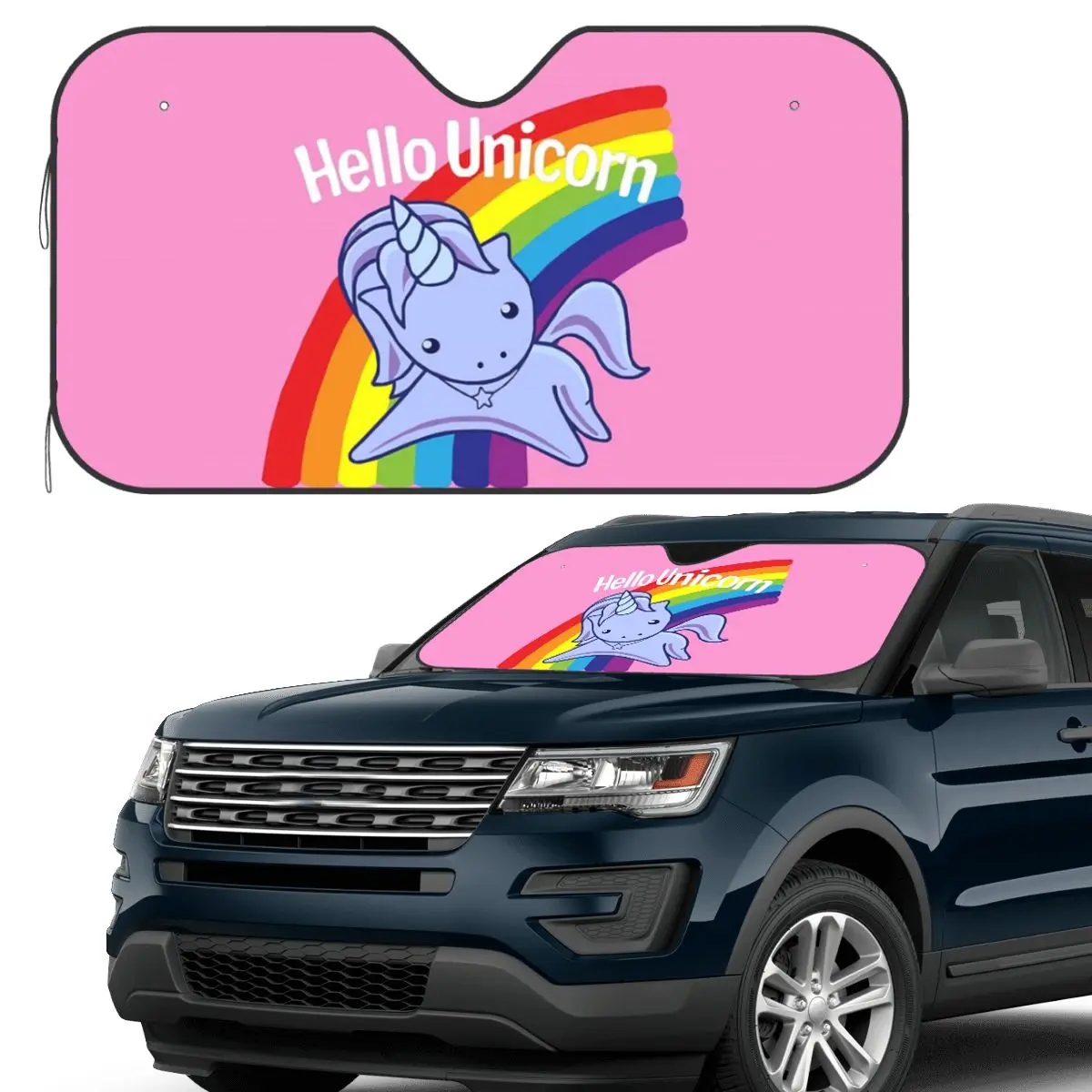 Hello Unicorn Sunshade Windscreen Car Front Windshield Window Sun Visor Accessories Covers
Hello Unicorn Sunshade Windscreen Car Front Windshield Window Sun Visor Accessories Covers