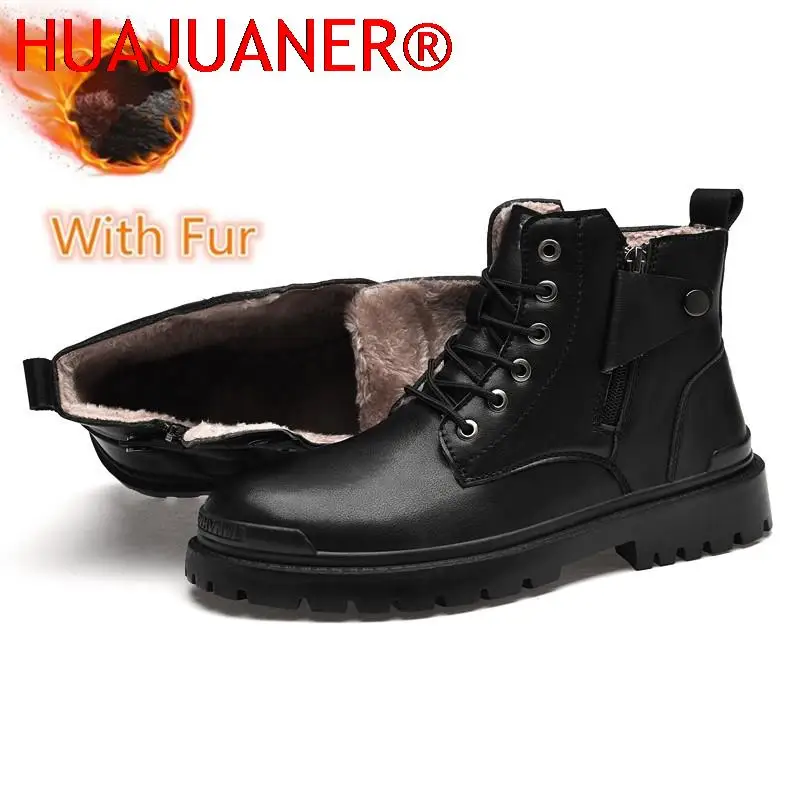 New Autumn Winter Shoes Men Boots Side Zipper Genuine Leather Shoes Warm Plush Motorcycle Ankle Boots Casual Leather Footwear
New Autumn Winter Shoes Men Boots Side Zipper Genuine Leather Shoes Warm Plush Motorcycle Ankle Boots Casual Leather Footwear