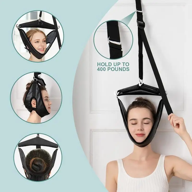Traction for Neck Neck Stretcher Neck Traction Device Neck Traction Corrector Over The Door Spine Stretching Kit for Men Women
Traction for Neck Neck Stretcher Neck Traction Device Neck Traction Corrector Over The Door Spine Stretching Kit for Men Women
