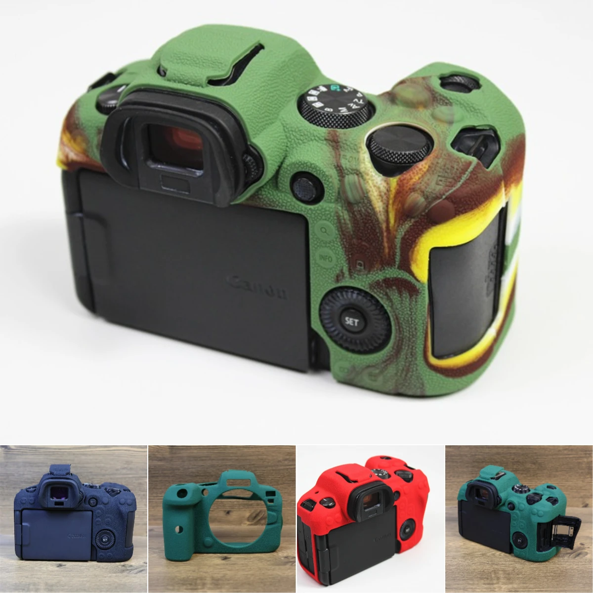 For Canon EOS R6 R6II Mark II 2 Grip Enhanced Silicone Cover - Dustproof Scratchproof
For Canon EOS R6 R6II Mark II 2 Grip Enhanced Silicone Cover - Dustproof Scratchproof
