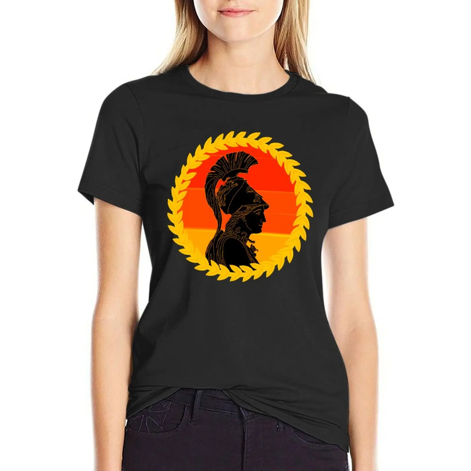 Goddess of Wisdom T-Shirt korean fashion quick-drying Short sleeve tee sports fans t shirt Women
Goddess of Wisdom T-Shirt korean fashion quick-drying Short sleeve tee sports fans t shirt Women